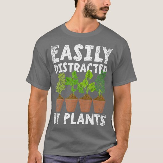 Pflanze im Gartenbau T-Shirt (Vorderseite)