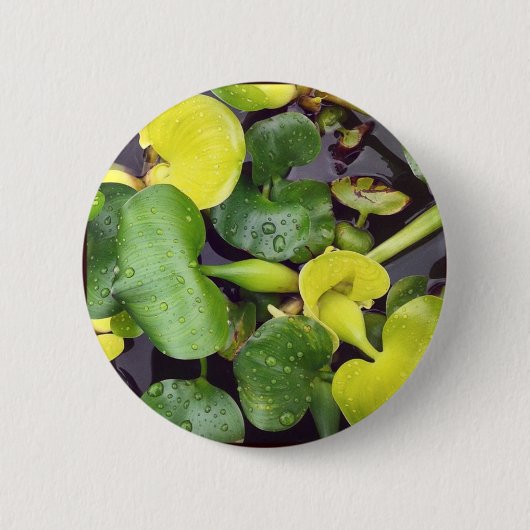 Pflanze im Lebensmittelladen Button (Vorderseite)