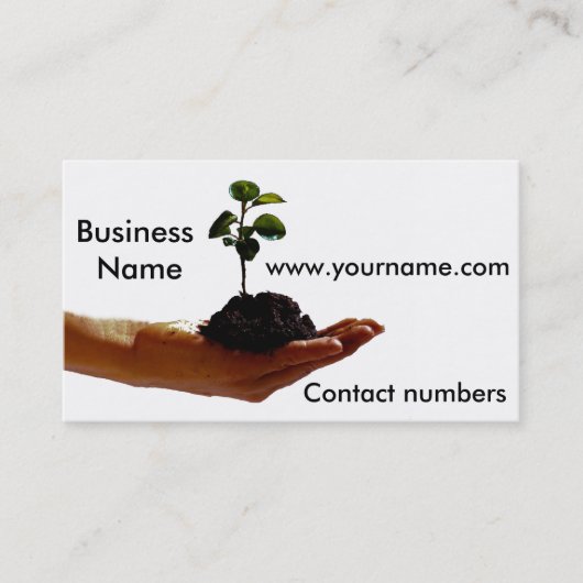 Pflanze-Image für Visitenkarte (Vorderseite)