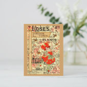 Pflanze in London Postkarte (Stehend Vorderseite)