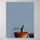Pflanze in Pot Poster (Vorne)