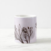 Pflanze in schneeklassischer weißer Tasse (Mittel)