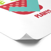 Pflanze Ja Leute kein Poster (Ecke)