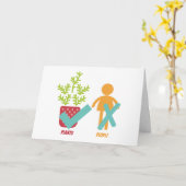 Pflanze Ja Nein Karte (Gelbe Blume)