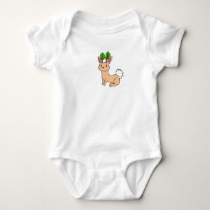 Pflanze Jackalope Baby Oben Strampler