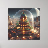 Pflanze Jewel Box Fantasy Art Leinwanddruck (Vorderseite)