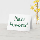 Pflanze Karte (Gelbe Blume)