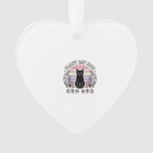 Pflanze Katze Mama Katze Pflanzen Cottagecore Vint Ornament