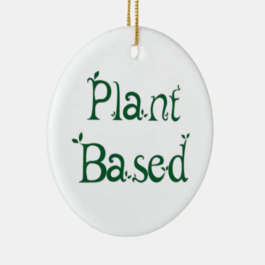 Pflanze Keramik Ornament (Rechts)