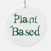 Pflanze Keramik Ornament (Hinten)