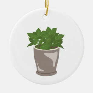 Pflanze Keramik Ornament