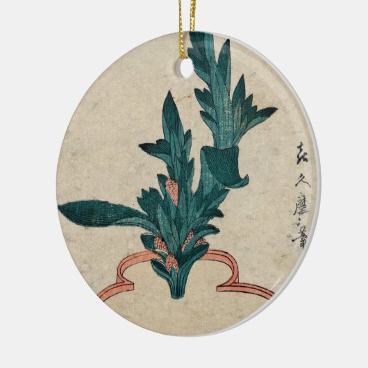 Pflanze Keramikornament (Links)