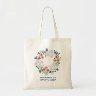 Pflanze Kindness White Botanical Kranz Tragetasche