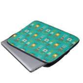 Pflanze Lady Art Laptopschutzhülle (Vorne Knopf)
