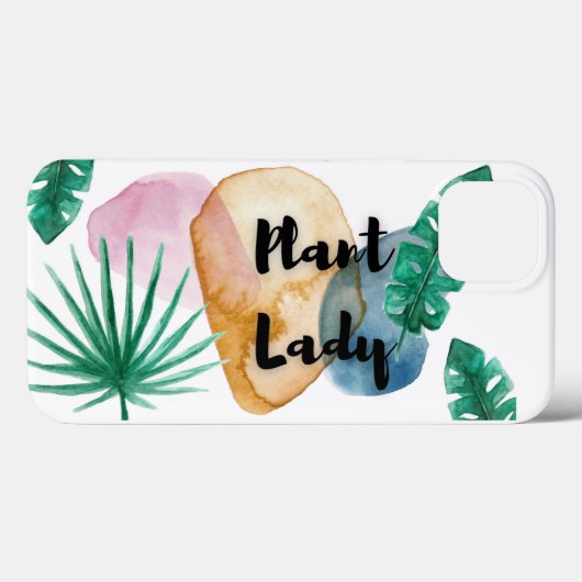 Pflanze Lady Case-Mate iPhone Case (Rückseite (Horizontal))