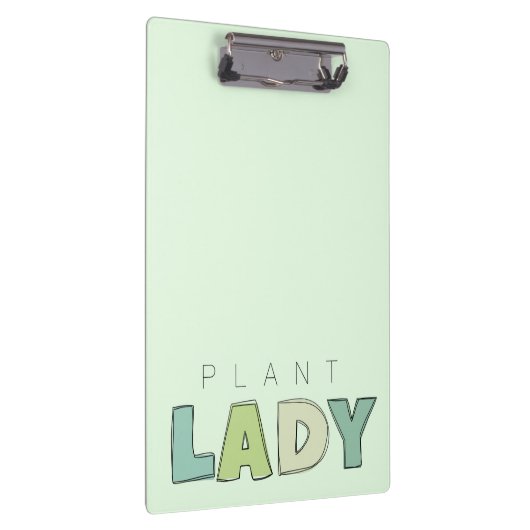 Pflanze Lady Clipboard Klemmbrett (Rechts)