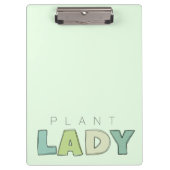 Pflanze Lady Clipboard Klemmbrett (Vorderseite)
