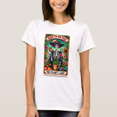Pflanze Lady Funny Tarot Card T - Shirt (Vorderseite)