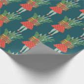 Pflanze Lady Geschenkpapier (Ecke)