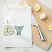 Pflanze Lady Kitchtuch Geschirrtuch (Viertel Falte)