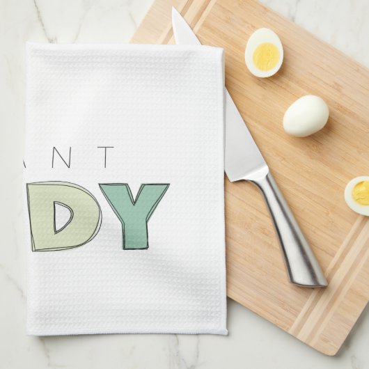 Pflanze Lady Kitchtuch Geschirrtuch (Viertel Falte)