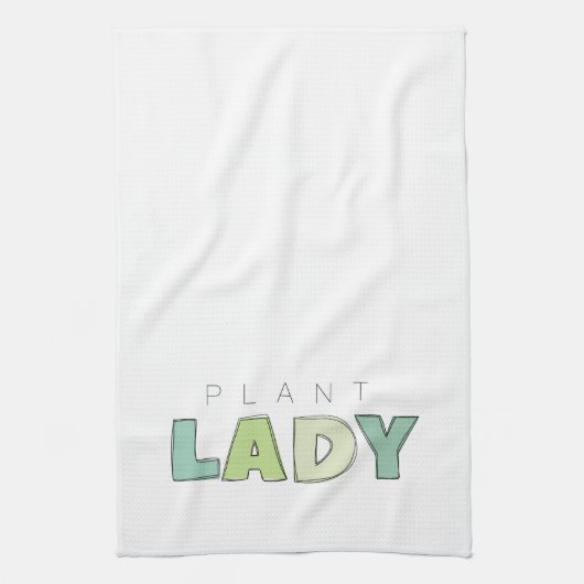 Pflanze Lady Kitchtuch Geschirrtuch (Vertikal)