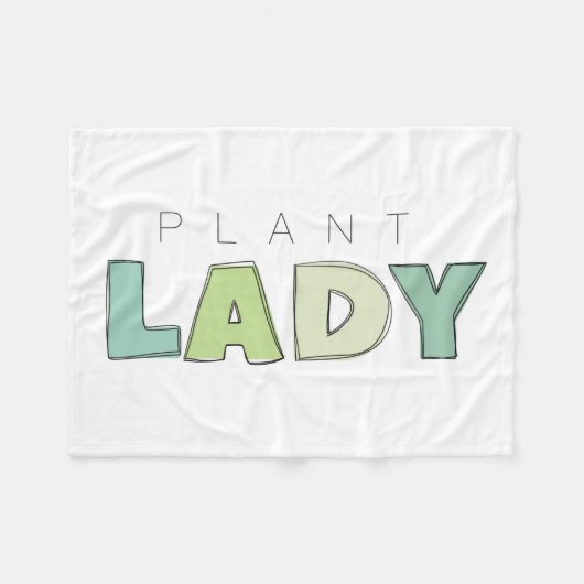 Pflanze Lady Soft Blanket Fleecedecke (Vorderseite (Horizontal))