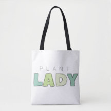 Pflanze Lady Tote Bag