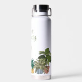 Pflanze Lady Water Flasche (Rückseite)