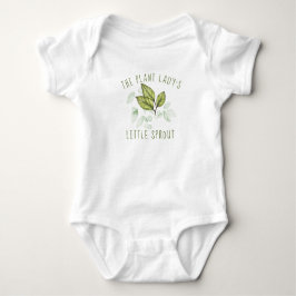 Pflanze Lady's Little Sprout Baby Bodysuit Baby Strampler