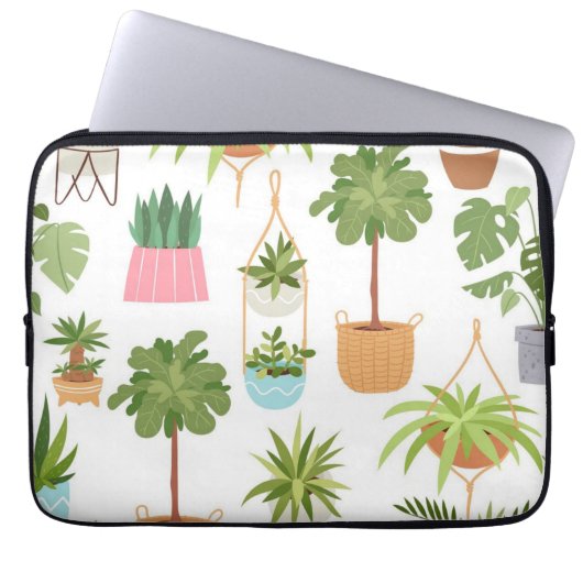 Pflanze Laptopschutzhülle (Vorderseite)