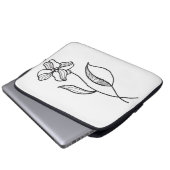 Pflanze Laptopschutzhülle (Vorne Knopf)