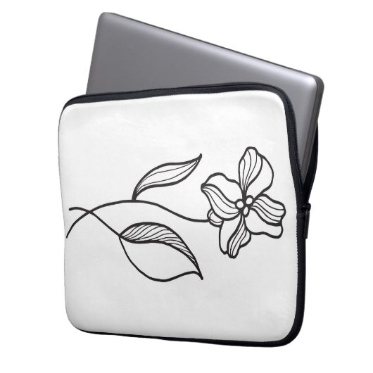 Pflanze Laptopschutzhülle (Vorderseite Links)