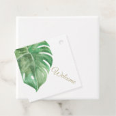 Pflanze Leaf Gefältmarken Geschenkanhänger (Beispiel)