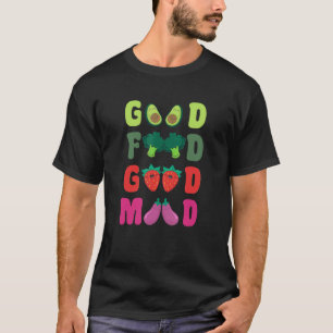 Pflanze Lebensmittel Gute Laune Vegane Welt Vegeta T-Shirt