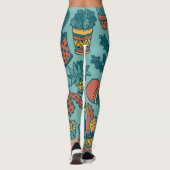 Pflanze Leggings (Rückseite)