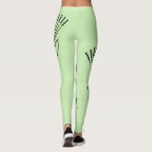 Pflanze Leggings (Rückseite)