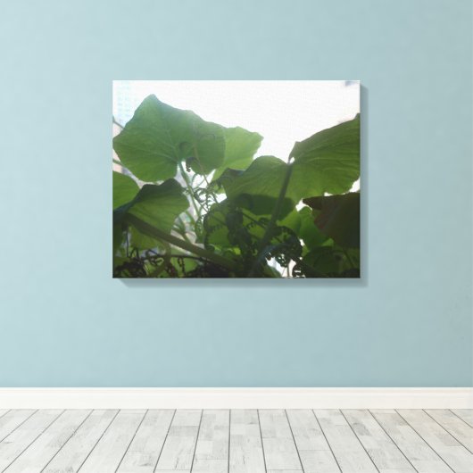 Pflanze Leinwanddruck (Insitu (Holzboden))