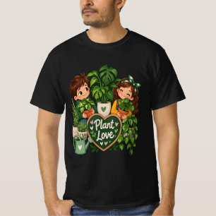 Pflanze Liebe Süße Pflanzenliebhaber Gartenarbeit T-Shirt