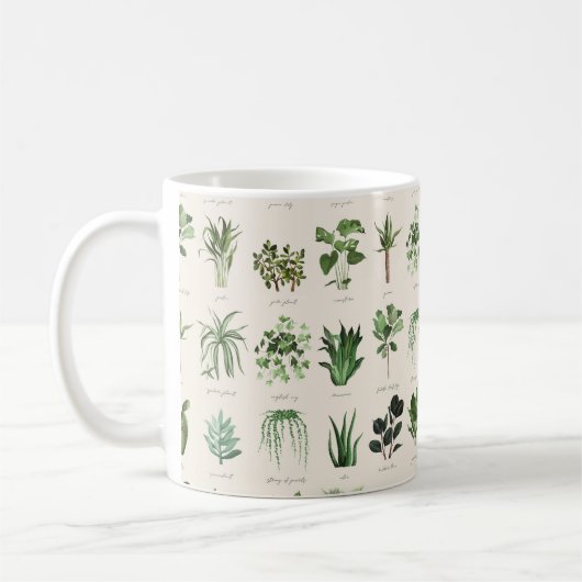 Pflanze Liebhaber der Kaffee-Tasse Kaffeetasse (Links)