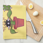 Pflanze Liebhaber Geschirrtuch (Viertel Falte)