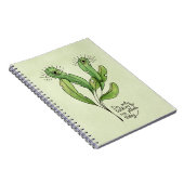 Pflanze Liebhaber lustige introvertierte Gärtner Notizblock (Rechte Seite)