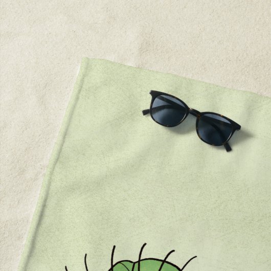 Pflanze Liebhaber lustige introvertierte Gärtner Strandtuch (Beispiel)