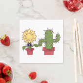 Pflanze Liebhaber Serviette (Beispiel)