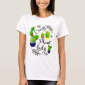 Pflanze liebt Fun Cactus succulent T-Shirt (Vorderseite)