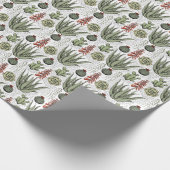 Pflanze Lover Aloe Vera Succulents Cactus Nature Geschenkpapier (Ecke)