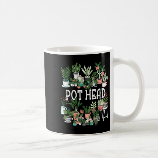 Pflanze Lover and Gardener_ Pot Head Sukkulente Ku Kaffeetasse (Rechts)