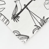 Pflanze Lover Gift Blanket Personalisiert Fleecedecke (Ecke)