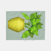 Pflanze Lover House Pflanze Fleecedecke (Vorderseite (Horizontal))