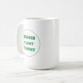 Pflanze Lover Kaffee Tasse (Vorderseite Links)